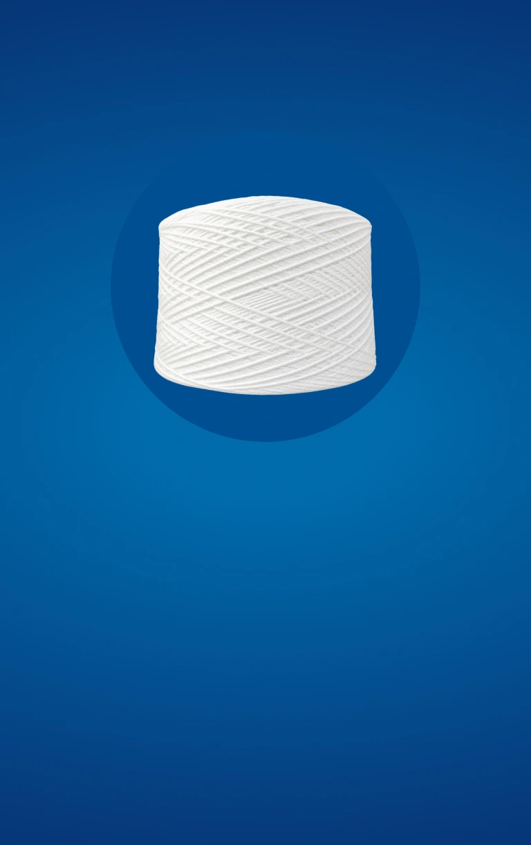 O.E. Bleached Cotton Yarn